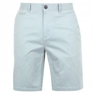 Image of Howick Oakley Slim Chino Shorts - Aqua
