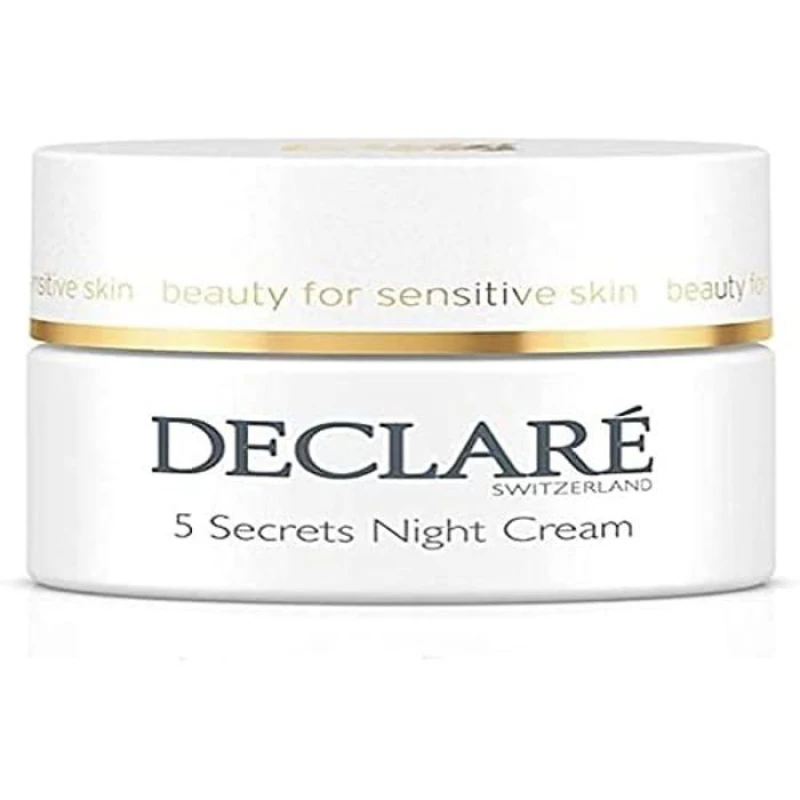 Image of Declare 5 Secrets Night Cream 50ml