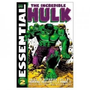 Image of The Incredible Hulk. Vol. 2 Tales to Astonish no. 92-101 Incredible Hulk no. 102-117 and Annual no. 1 by Stan Lee Paperback