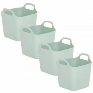 Image of Wham Flexi Square Tub 8 Litres Pack of 3