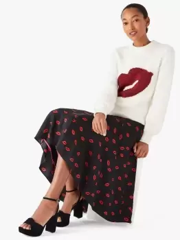 Image of Sparkle Kiss Sweater - Cream - L (Uk 16)