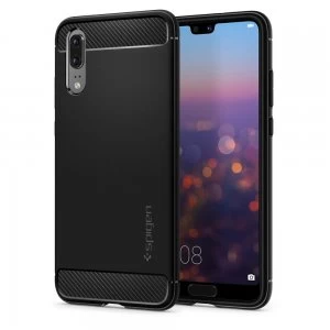 image of Spigen SGP Rugged Armor Case for Huawei P20 - Black