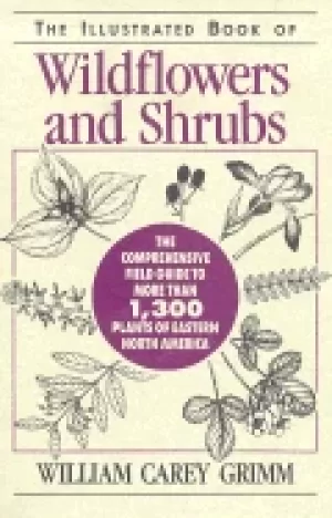 Image of illustrated book of wildflower and shrubs