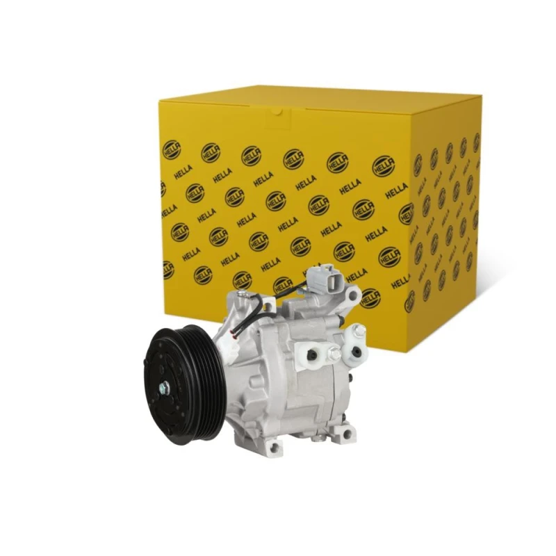 Image of HELLA Air conditioning compressor HELLA 8FK 366 201-391