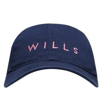 Image of Jack Wills Wills Logo Cap - Navy