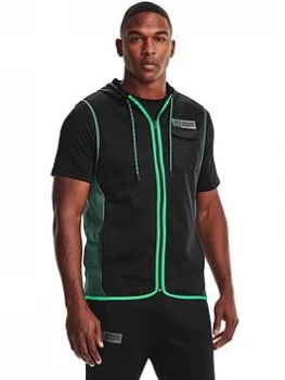 Image of Urban Armor Gear Training AF Storm Hooded Vest - Black/Green, Black/Green, Size L, Men