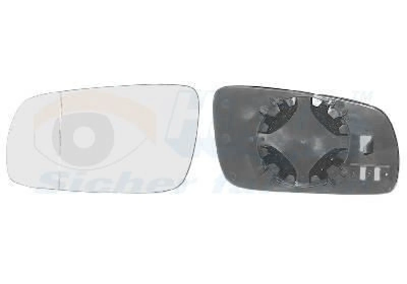 Image of VAN WEZEL Wing mirror glass VAN WEZEL 5888831