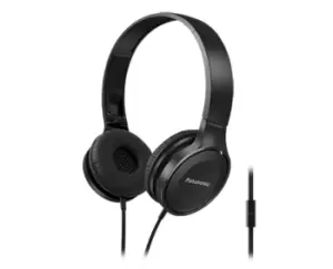 Image of Panasonic RP-HF100ME Headset Wired Head-band Calls/Music Black