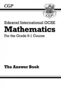 Image of New Edexcel International GCSE Maths Answers for Workbook - for the Grade 9-1 Course by