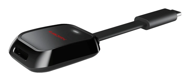 Image of SanDisk QuickFlow card reader USB 3.2 Gen 1 (3.1 Gen 1) Type-C Black