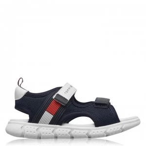 image of Tommy Hilfiger THK Velcro Sandal Inf02 - Blue/white X007