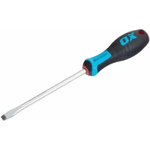 image of Ox Tools - ox Pro Slotted Flared Screwdriver 150x8mm