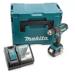 Image of DHP482RT1J 18V lxt Combi Drill (1 x 5.0Ah Battery) DHP482RT1J - Makita
