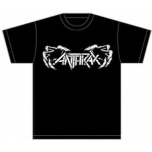 Image of Anthrax Death Hands Mens Black T-Shirt: Large