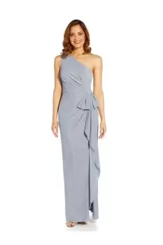 Image of Metallic Knit Gown
