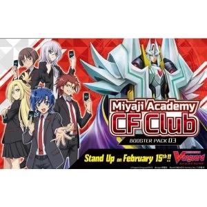 Image of Cardfight Vanguard: VGE-V-BT03 Miyaji Academy CF Club Booster Box (16 Packs)