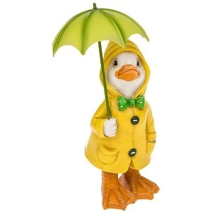 Image of Puddle Duck With Brolly Tall Ornament