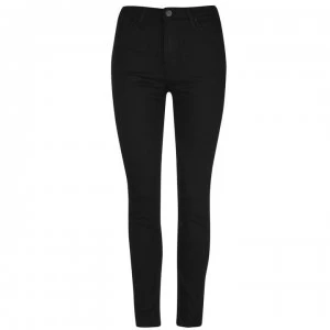 image of Lee Jeans Scarlett High Waist Skinny Jeans - AE47 - BLACK