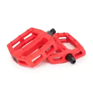 Image of Wethepeople Logic Pedal Nylon/Fibreglass 9/16" Red