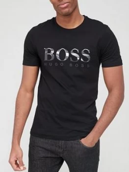 Image of Hugo Boss Athleisure Tee 3 T-Shirt Black Size 2XL Men
