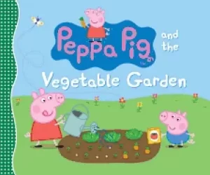Image of peppa pig and the vegetable garden