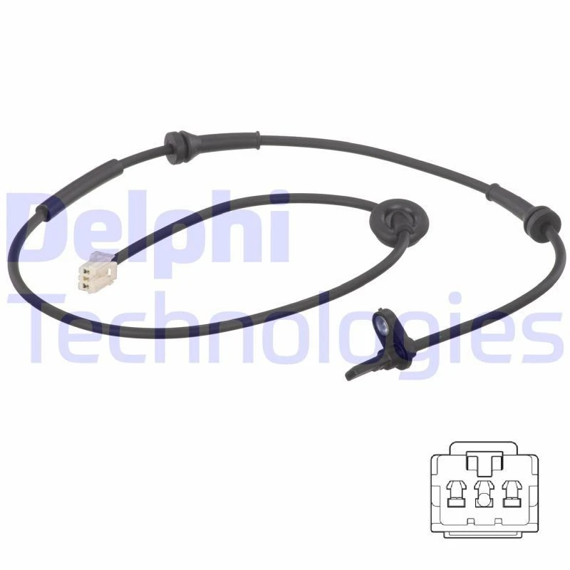 Image of DELPHI ABS sensor DELPHI SS20622
