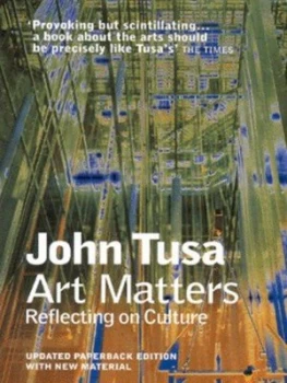 Image of Art Matters by John Tusa Paperback