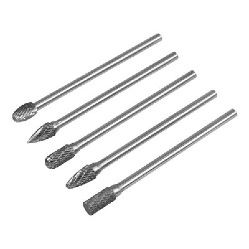 Image of Sealey SDBK5XL Tungsten Carbide Rotary Burr Set Extra-Long 5pc - Sealey SEAL_SDBK5XL