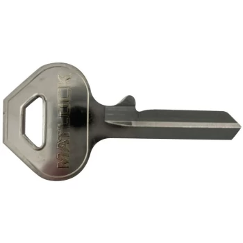 image of Matlock - KB802 Key Blank to Suit 40-65MM Laminated Steel Brass + W/R MTL Padlocks