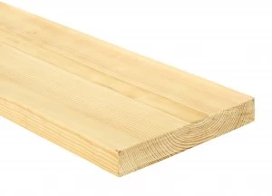 Image of Wickes Redwood PSE 20.5 x 144 x 2400mm Single