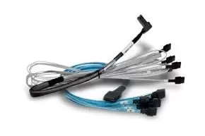 Image of Broadcom 05-60002-00 - 1m - x8 SFF-8654 - 2 x4 SFF-8643 - 9560-16i 9560-8i 9580-8i8e 9500-16i 9500-8i