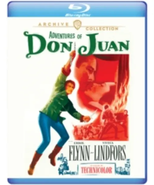 image of The Adventures of Don Juan Bluray