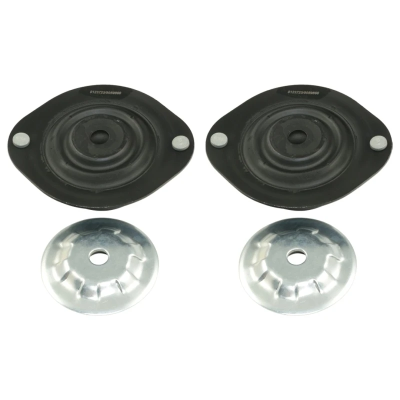 Image of RIDEX 1180S0928 Top strut mount Front Axle, with bearing(s) Elastomer Suspension Strut Support Bearing (1180)