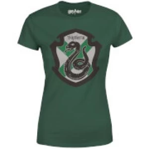 Image of Harry Potter Slytherin House Green Womens T-Shirt - L - Green