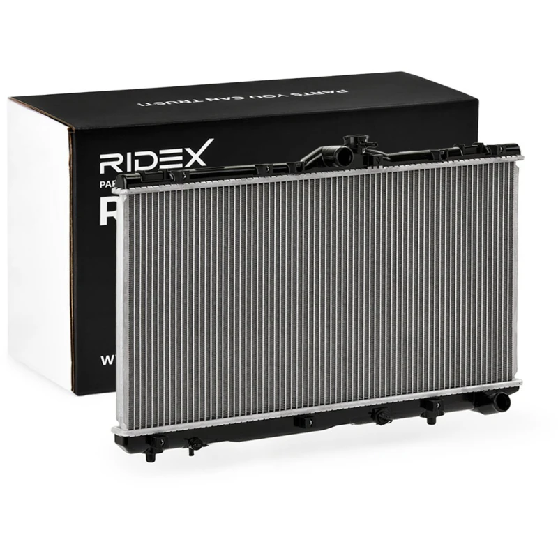 Image of RIDEX 470R0134 Engine radiator Aluminium, Manual Transmission Radiator,engine cooling (470)