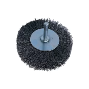 Image of 80X20MM Shaft Mounted Rotary Wire Brushes 30SWG.