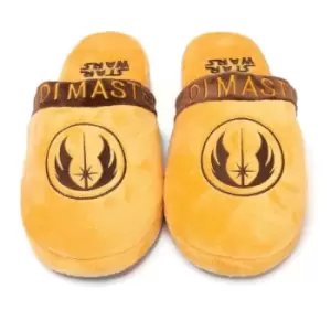 image of Star Wars Mens Jedi Master Slippers (7 UK-8 UK) (Brown)