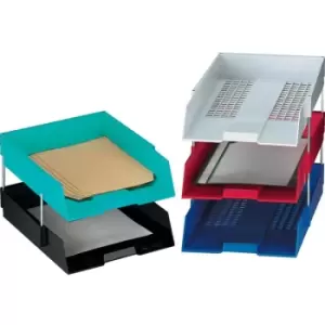 Image of Letter Tray Black - Black - Offis