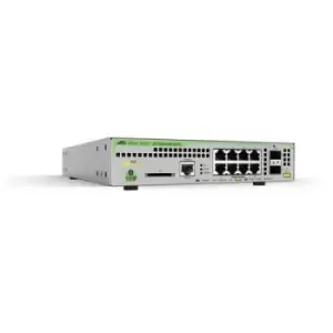 image of Allied Telesis AT-GS970M/10PS network switch Managed L3 Gigabit Ethernet (10/100/1000) Power over Ethernet (PoE) 1U Grey