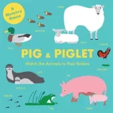 Image of Pig and Piglet : Match the Animals to Their Babies