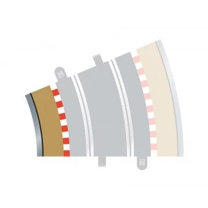 Image of Radius 3 Curve Inner Borders 22.5° (Set Of 4) Scalextric Accessory Pack