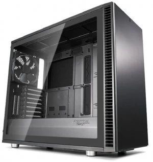 image of Fractal Define S2 Grey Tempered Glass Midi PC Gaming Case