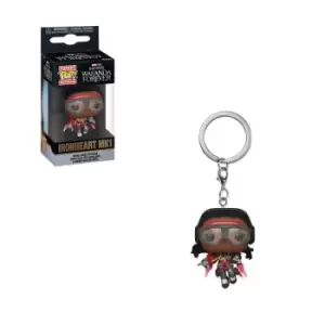 image of Marvel Black Panther: Wakanda Forever Ironheart Funko Pop! Keychain