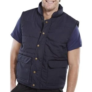 Image of Click Workwear Quebec Bodywarmer 2XL Navy Blue Ref QNXXL Up to 3 Day
