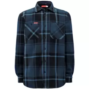 Image of Hard Yakka Mens Sherpa Fleece Casual Shacket Jacket XXL - Chest 47-49' (119-124cm)