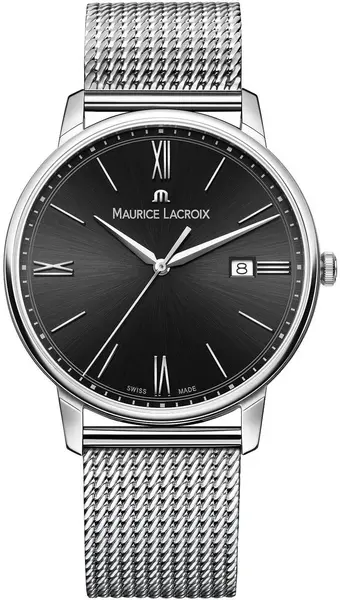 image of Maurice Lacroix Watch Eliros Mens D - Black ML-1407