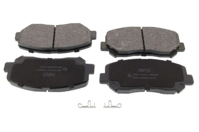 Image of Brake pad set MAPCO 6650