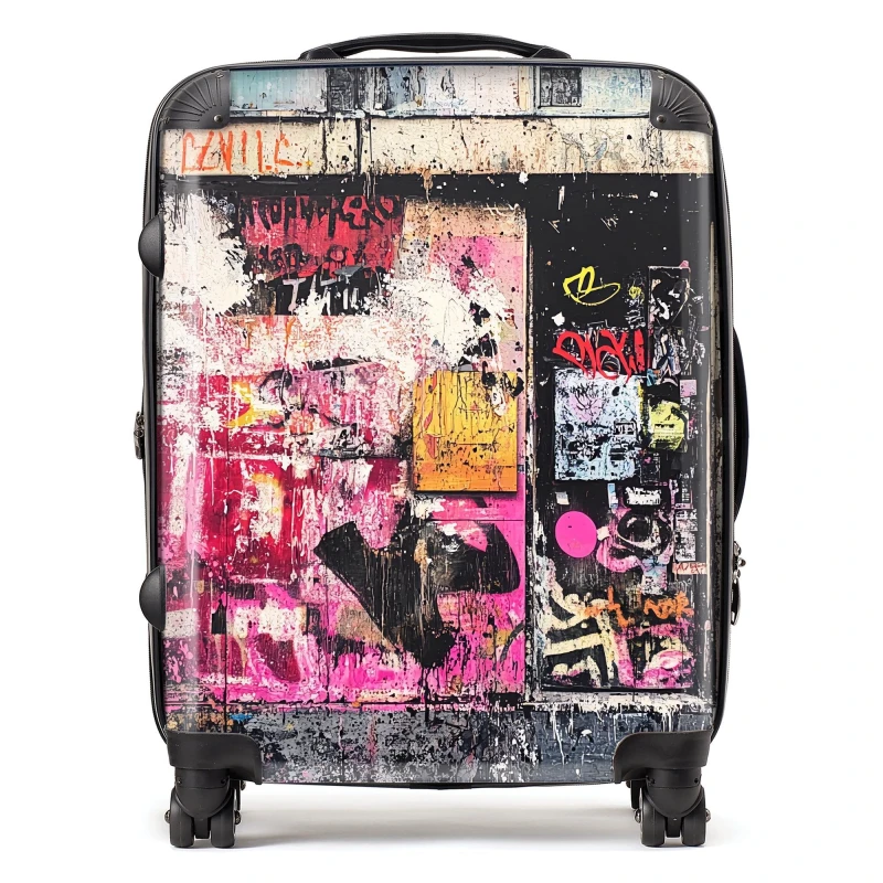 Image of Designer Luggage Jasper Reed: 00021 Suitcase Size: Large Multicolor Unisex Large