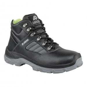 Image of Aimont Rhino Safety Boots Protective Toecap Size 9 Black DYC0509