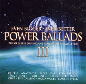 Image of Even Bigger Even Better Power Ballads by Various Artists CD Album